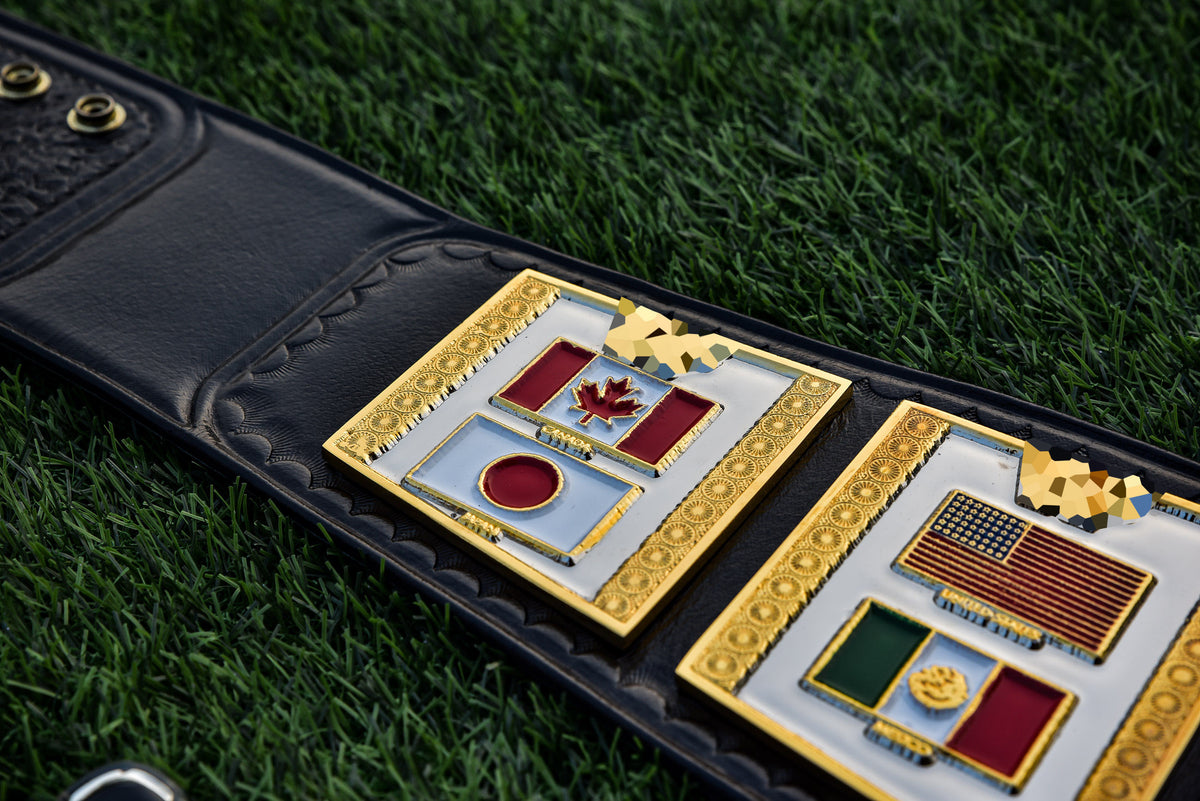 Hogan 86 Title Belt Leather Option 2